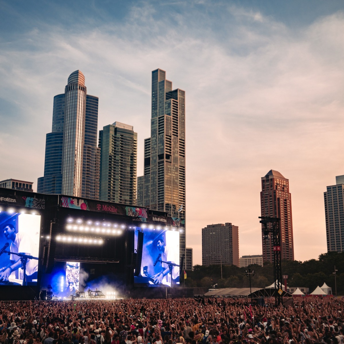 Lollapalooza 2024 is Headlined by Skrillex, Blink-182, and The Killers