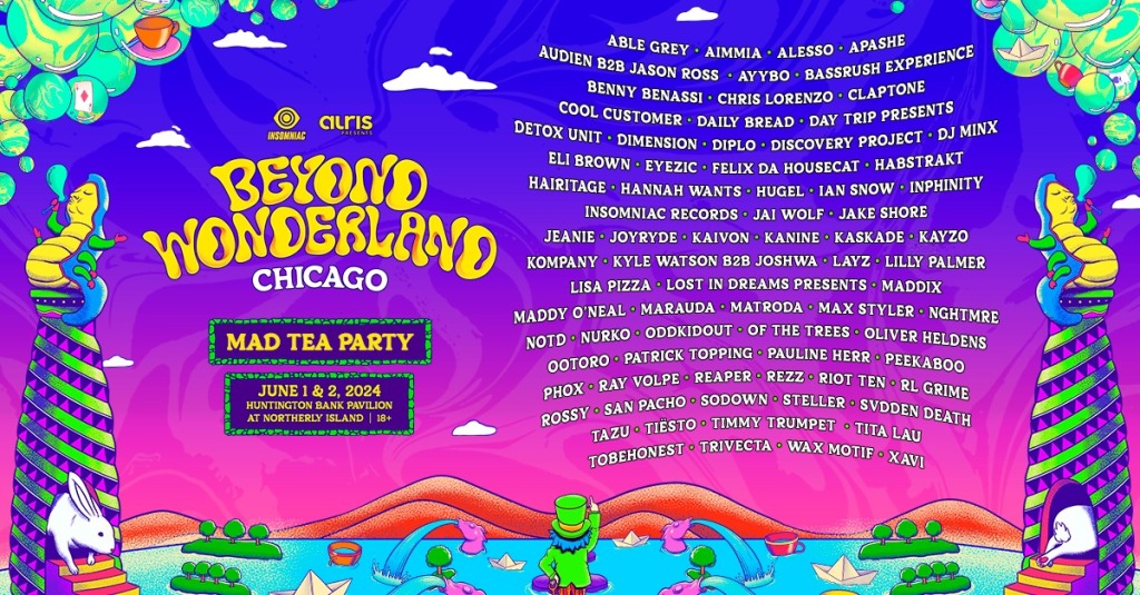 Insomniac’s Beyond Wonderland Chicago Announces 2024 Lineup